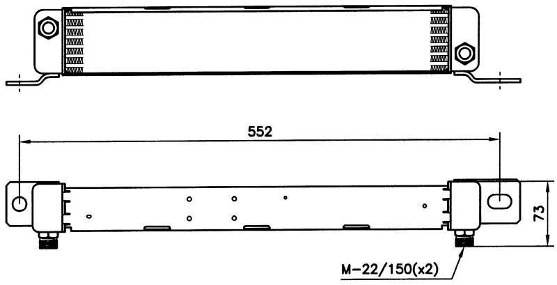 Radiador de aceite, aceite motor NRF B.V. ref. 31094