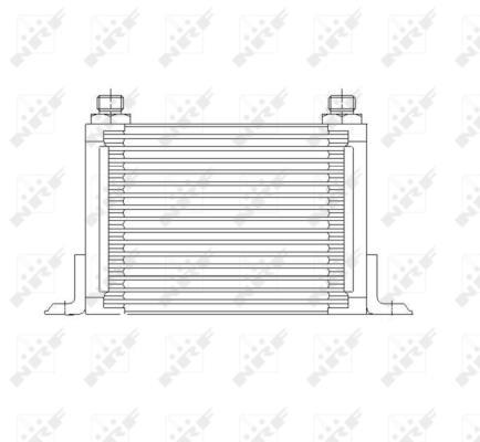 Radiador óleo motor NRF B.V. ref. 31741