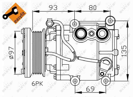 Butée hydraulique Transit/tourneo