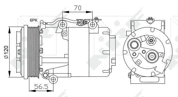Butée hydraulique M5