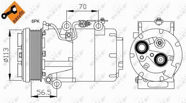 Butée hydraulique M5