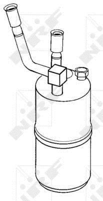 Filtre déshydrateur du circuit de climatisation NRF B.V. 33051