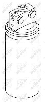 Filtre déshydrateur du circuit de climatisation NRF B.V. ref. 33130