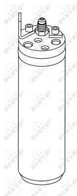 Filtre déshydrateur du circuit de climatisation NRF B.V. ref. 33134