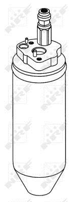 Filtre déshydrateur du circuit de climatisation NRF B.V. 33158