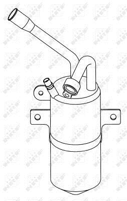 Filtre déshydrateur du circuit de climatisation NRF B.V. 33190