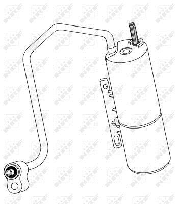 Filtre déshydrateur du circuit de climatisation NRF B.V. 33203