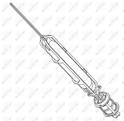 Filtre déshydrateur du circuit de climatisation NRF B.V. ref. 33235