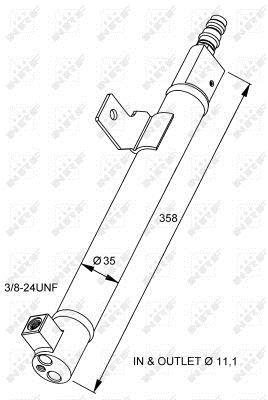 Secador, aire acondicionado NRF B.V. ref. 33281