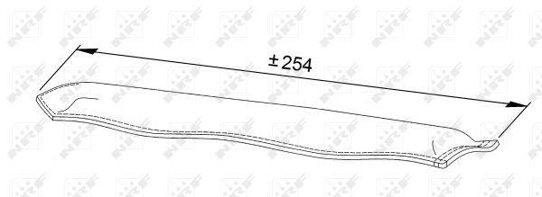 Filtre déshydrateur du circuit de climatisation NRF B.V. ref. 33330