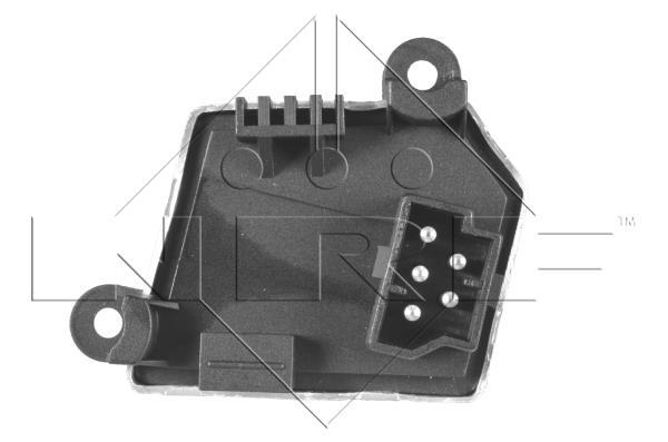 Resistência, ventilador de ar da cabina NRF B.V. ref. 342002