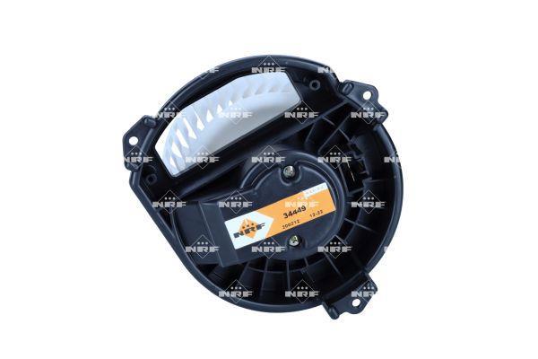 Pulseur d'air habitacle (Ventilateur habitacle) NRF B.V. 34449