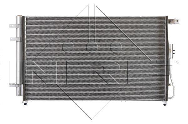 Condenseur, climatisation (Radiateur de climatisation) NRF B.V. ref. 350010