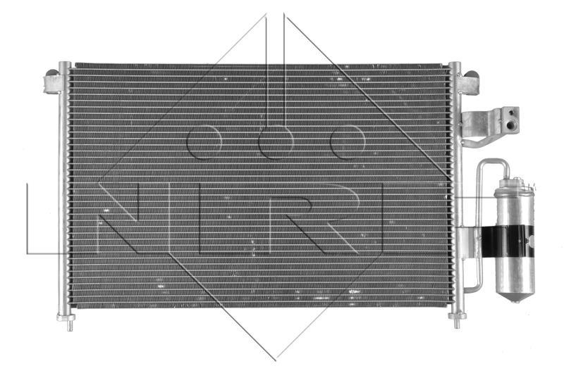 Condenseur, climatisation (Radiateur de climatisation) NRF B.V. ref. 350016