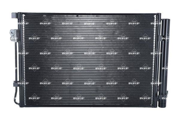 Condenseur, climatisation (Radiateur de climatisation) NRF B.V. ref. 350386