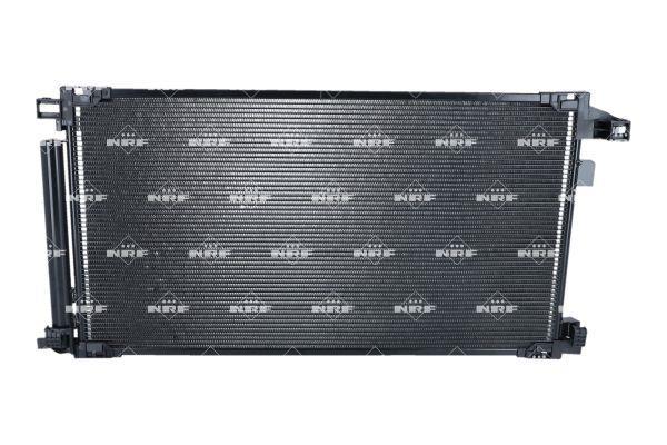 Condenseur, climatisation (Radiateur de climatisation) NRF B.V. 350500
