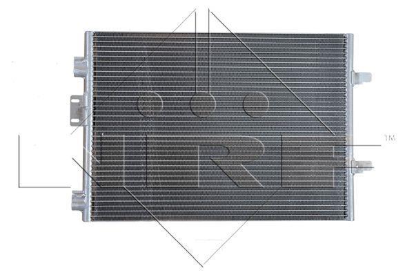 Condenseur, climatisation (Radiateur de climatisation) NRF B.V. ref. 35544