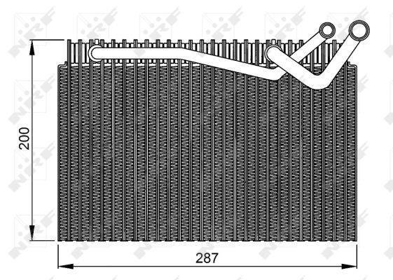 Evaporateur climatisation NRF B.V. 36150