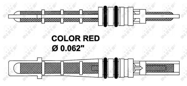 Válvula de expansión, aire acondicionado NRF B.V. ref. 38208
