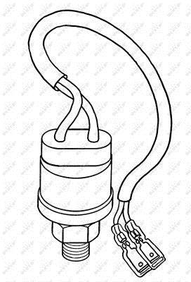 Interruptor de presión, aire acondicionado NRF B.V. ref. 38907