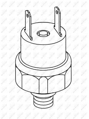 Interruptor de presión, aire acondicionado NRF B.V. ref. 38914