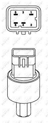 Interruptor de presión, aire acondicionado NRF B.V. ref. 38929