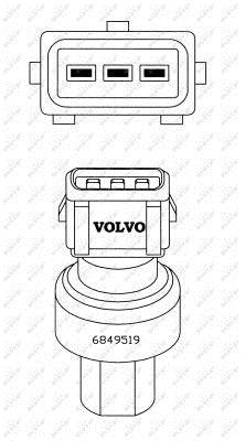 Pressostat, climatisation NRF B.V. ref. 38934