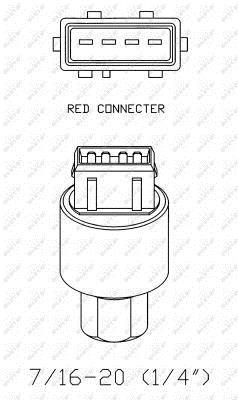 Interruptor de presión, aire acondicionado NRF B.V. ref. 38936