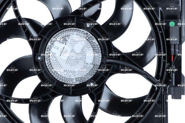 Ventilateur de refroidissement du moteur (Motoventilateur) NRF B.V. ref. 470003