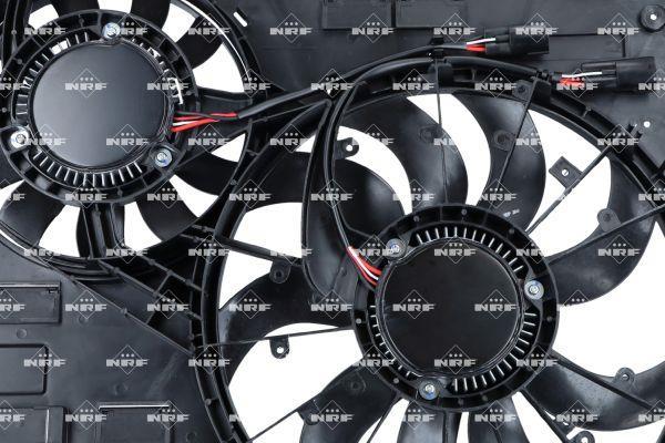 Ventilateur de refroidissement du moteur (Motoventilateur) NRF B.V. ref. 470028