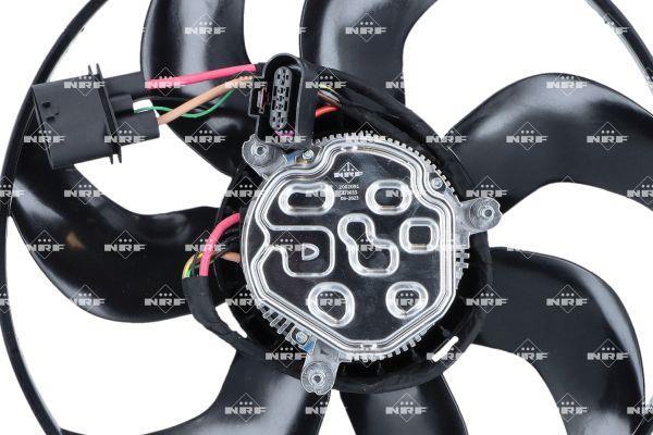 Ventilateur de refroidissement du moteur (Motoventilateur) NRF B.V. ref. 470033