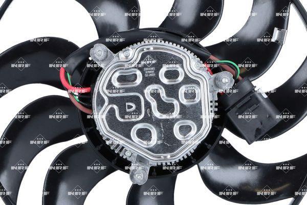 Ventilateur de refroidissement du moteur (Motoventilateur) NRF B.V. ref. 470034