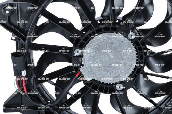 Ventilateur de refroidissement du moteur (Motoventilateur) NRF B.V. ref. 470044