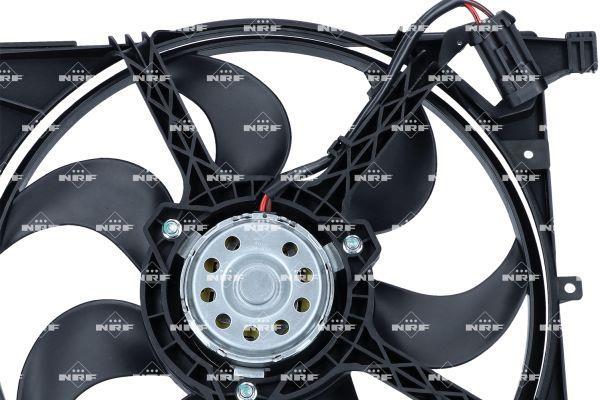 Ventilateur de refroidissement du moteur (Motoventilateur) NRF B.V. ref. 470081