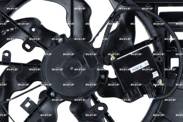 Ventilateur de refroidissement du moteur (Motoventilateur) NRF B.V. ref. 470119