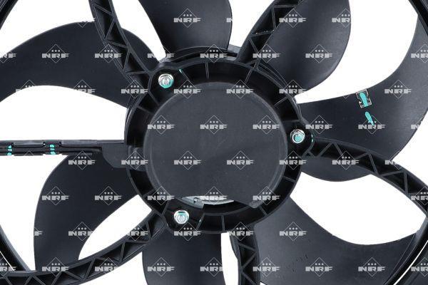 Ventilateur de refroidissement du moteur (Motoventilateur) NRF B.V. ref. 470142
