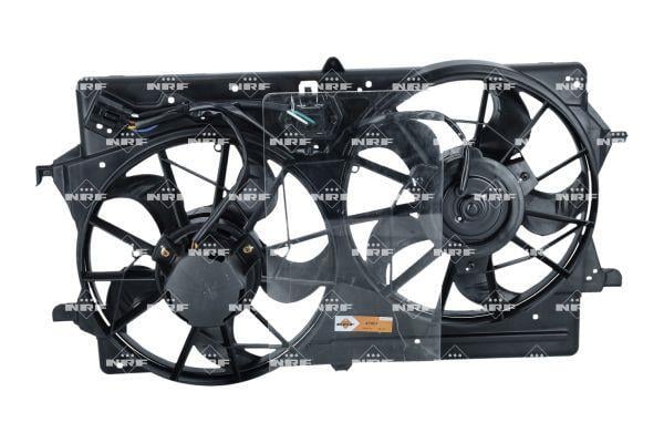 Ventilateur de refroidissement du moteur (Motoventilateur) NRF B.V. ref. 47061