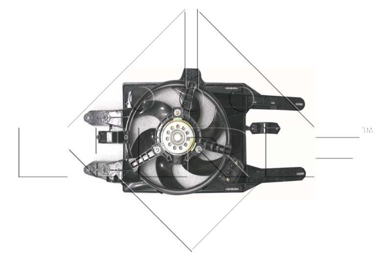 Ventilador, refrigeración del motor NRF B.V. ref. 47455