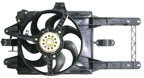 Ventilateur de refroidissement du moteur (Motoventilateur) NRF B.V. ref. 47521