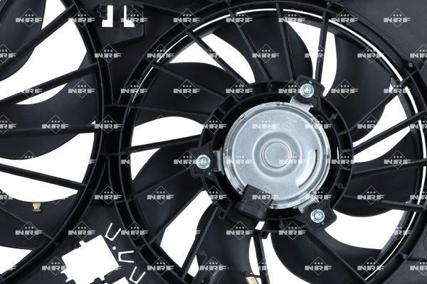 Ventilateur de refroidissement du moteur (Motoventilateur) NRF B.V. ref. 47982