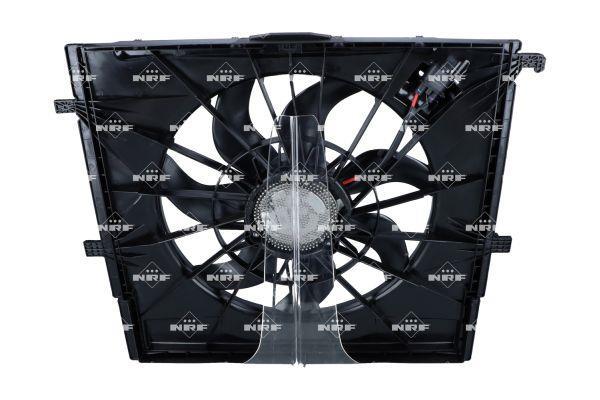 Ventilateur de refroidissement du moteur (Motoventilateur) NRF B.V. ref. 47993