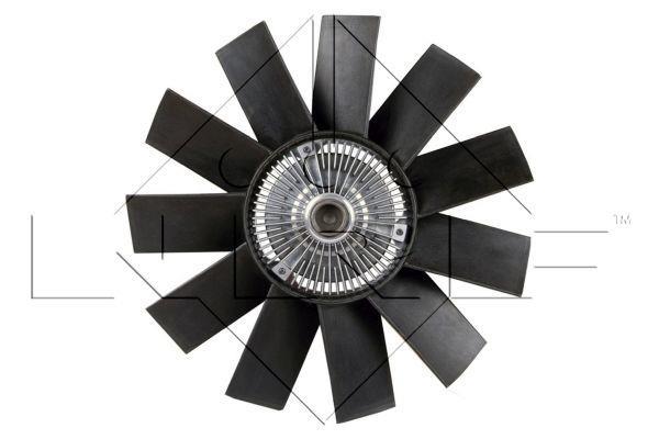 Embrayage, ventilateur de radiateur (Embrayage ventilateur moteur) NRF B.V. ref. 49542