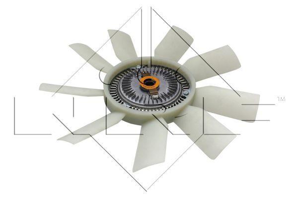 Embrayage, ventilateur de radiateur (Embrayage ventilateur moteur) NRF B.V. ref. 49543