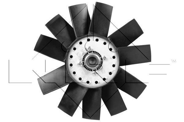 Embrayage, ventilateur de radiateur (Embrayage ventilateur moteur) NRF B.V. ref. 49563