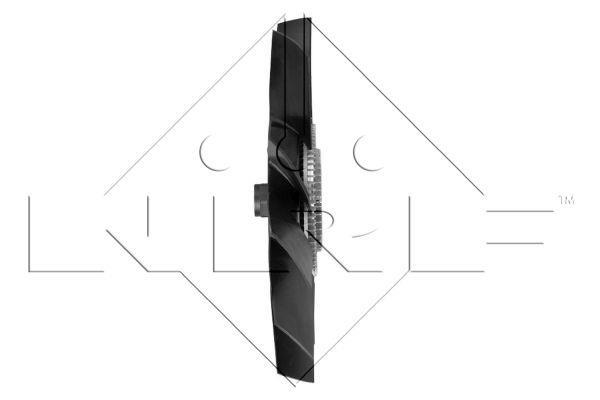 Embrayage, ventilateur de radiateur (Embrayage ventilateur moteur) NRF B.V. ref. 49563