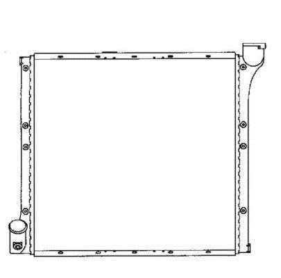 Radiateur moteur (Radiateur de refroidissement) NRF B.V. 503001