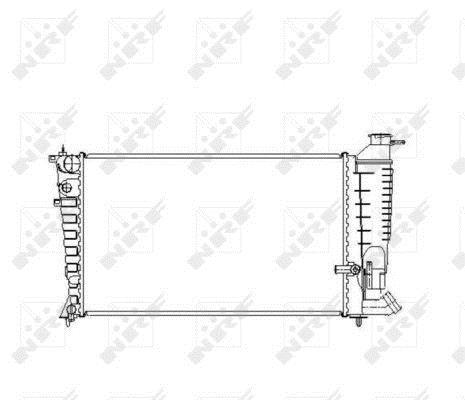 Radiador motor NRF B.V. 50474