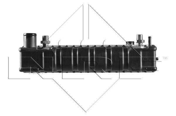 Radiateur moteur (Radiateur de refroidissement) NRF B.V. 50477