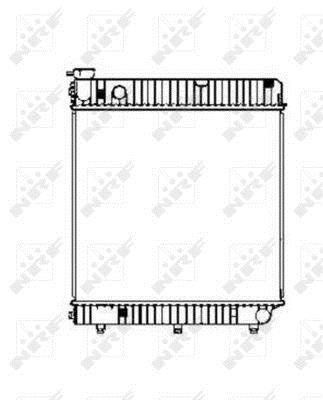 Radiador motor NRF B.V. 507665