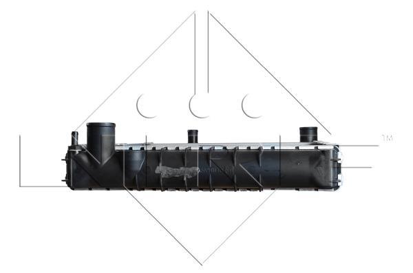 Radiateur moteur (Radiateur de refroidissement) NRF B.V. ref. 51366